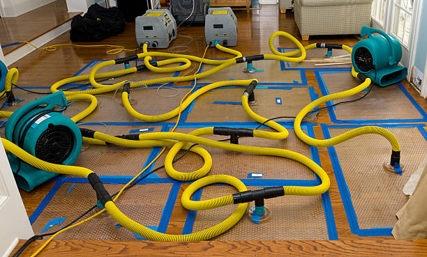 Professional Crawl Space Water Removal technician working in Masterson, TX